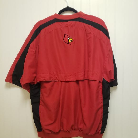 Vintage Louisville Cardinals Jacket Mens Large College University NCAA Colosseum - Picture 6 of 10
